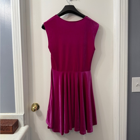MINKPINK Fuchsia Sleeveless Mini Dress - Picture 3 of 3
